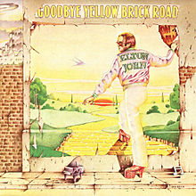 John, Elton - Goodbye Yellow Brick Road cover