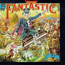 John, Elton - Captain Fantastic and the Brown Dirt Cowboy cover