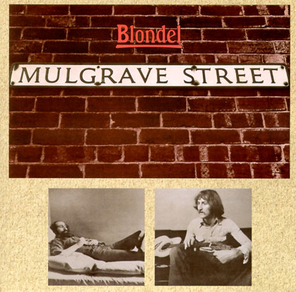 Amazing Blondel - Mulgrave Street cover