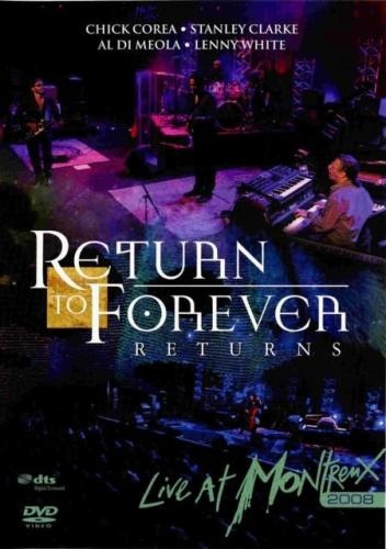 Return To Forever - Live at MOntreux 2008 (DVD+CD) cover