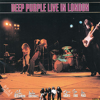 Deep Purple - Live in London 1974 cover