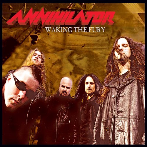 Annihilator - Waking the fury cover