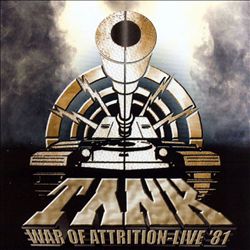 Tank - War of Attrition - '81 cover
