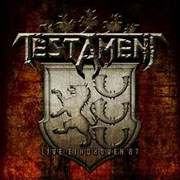 Testament - Live At Eindhoven '87  cover