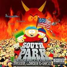 SOUNDTRACK - South Park - Bigger Longer and Uncut (Peklo na zemi) cover