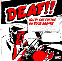 Foetus (Jim G. Thirlwell) - Deaf cover
