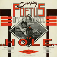 Foetus (Jim G. Thirlwell) - Hole cover