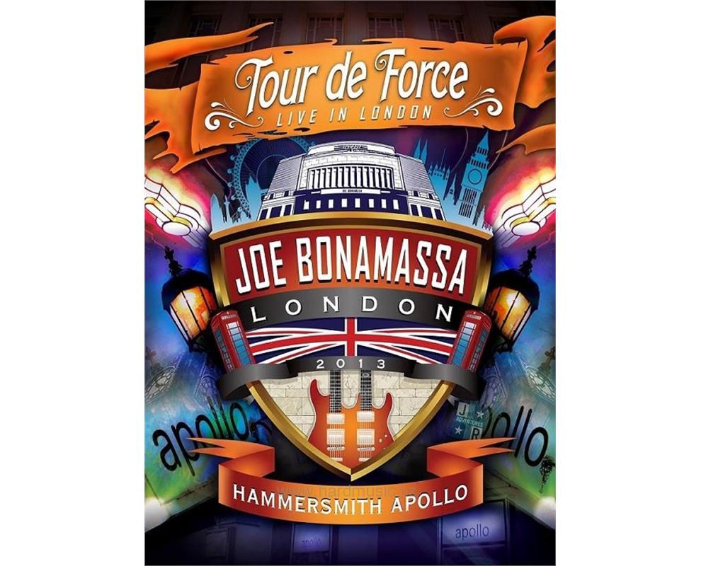 Bonamassa, Joe - LIve In Hammersmith Apollo London/ Tour de Force   DVD cover