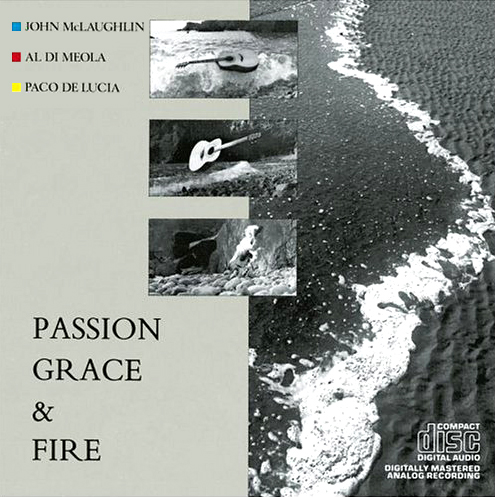 Al DiMeola & John McLaughlin & Paco de Lucia - Passion, Grace & Fire cover
