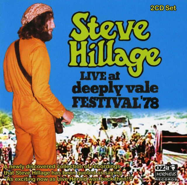 Hillage, Steve - Live at Deeply Vale Festival  ‘78 cover