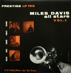 Davis, Miles - Miles Davis All Stars, Volume 1 cover