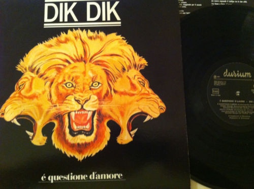 Dik Dik, I - È Questione D'Amore cover