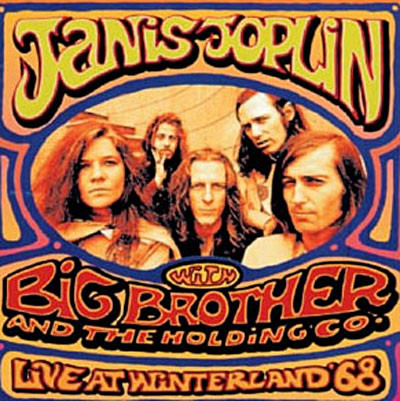 Joplin, Janis - Janis Joplin With  Big Brother And The Holding Company  ‎– Live At Winterland '68   cover