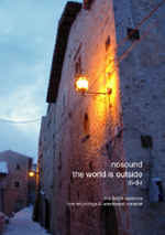 Nosound - The World is Outside  (DVD kompilace)  cover
