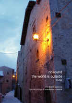 Nosound - The World is Outside  (DVD kompilace)  cover