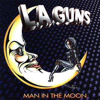 L.A. Guns - Man in the Moon cover