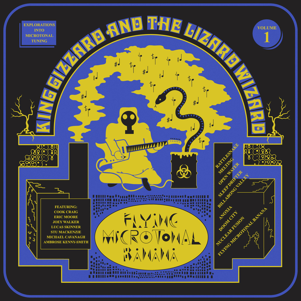 King Gizzard & The Lizard Wizard - Flying Microtonal Banana cover