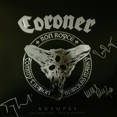 Coroner - Autopsy (compilation) cover