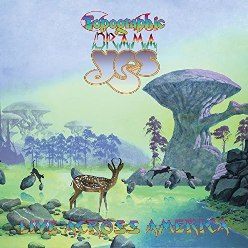 Yes - Topographic Drama: Live Across America  cover