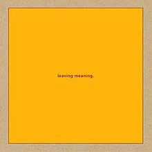 Swans - Leaving Meaning cover