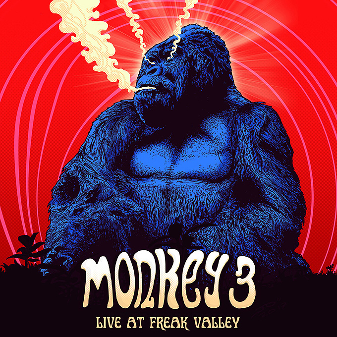 Monkey3 - Live At Freak Valley cover