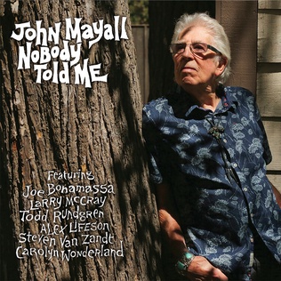 Mayall, John - Nobody Told Me cover