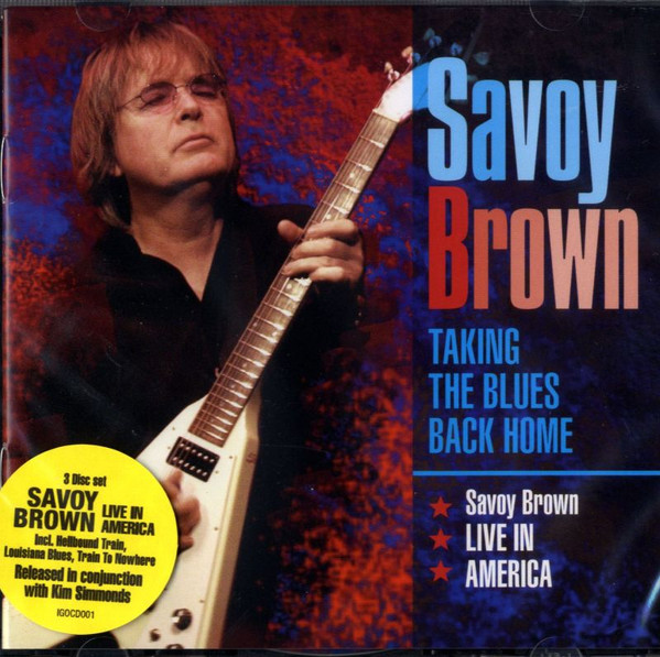 Savoy Brown - Taking The Blues Back Home - Live In America cover