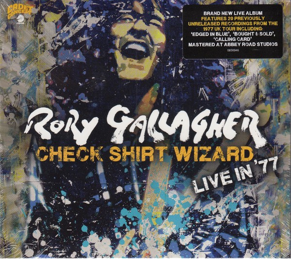 Gallagher, Rory - Check Shirt Wizard – Live In ‘77 cover