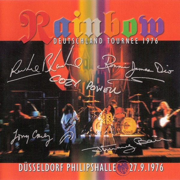 Rainbow - Live In Düsseldorf 1976 - Düsseldorf Philipshalle 27.9.1976 cover