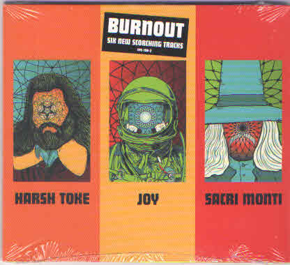 Sacri Monti - Burnout (Split Album with Harsh Toke and Joy) cover