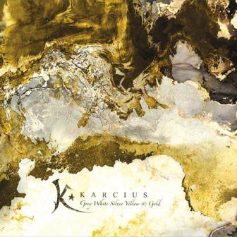 Karcius - Grey White Silver Yellow & Gold cover