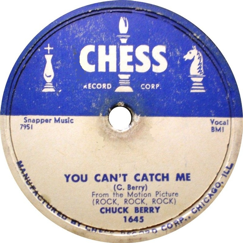 Berry, Chuck - You Can't Catch Me / Havana Moon (SP) cover