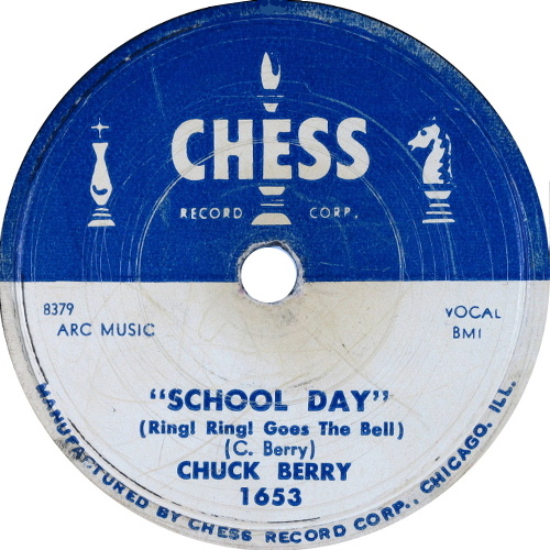 Berry, Chuck - School Day / Deep Feeling (SP) cover