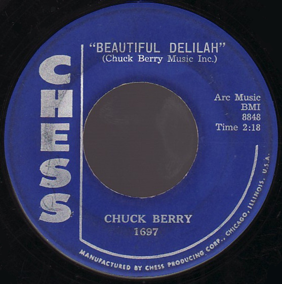 Berry, Chuck - Beautiful Delilah / Vacation Time (SP) cover