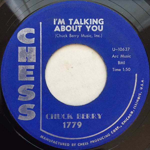 Berry, Chuck - I'm Talking About You / Little Star (SP) cover
