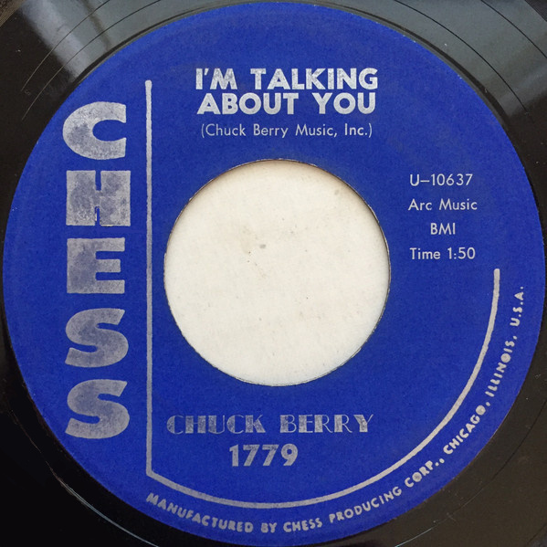 Berry, Chuck - I'm Talking About You / Little Star (SP) cover