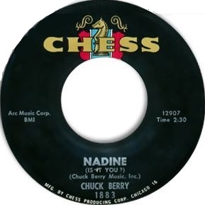 Berry, Chuck - Nadine / O'Rangutang (SP) cover