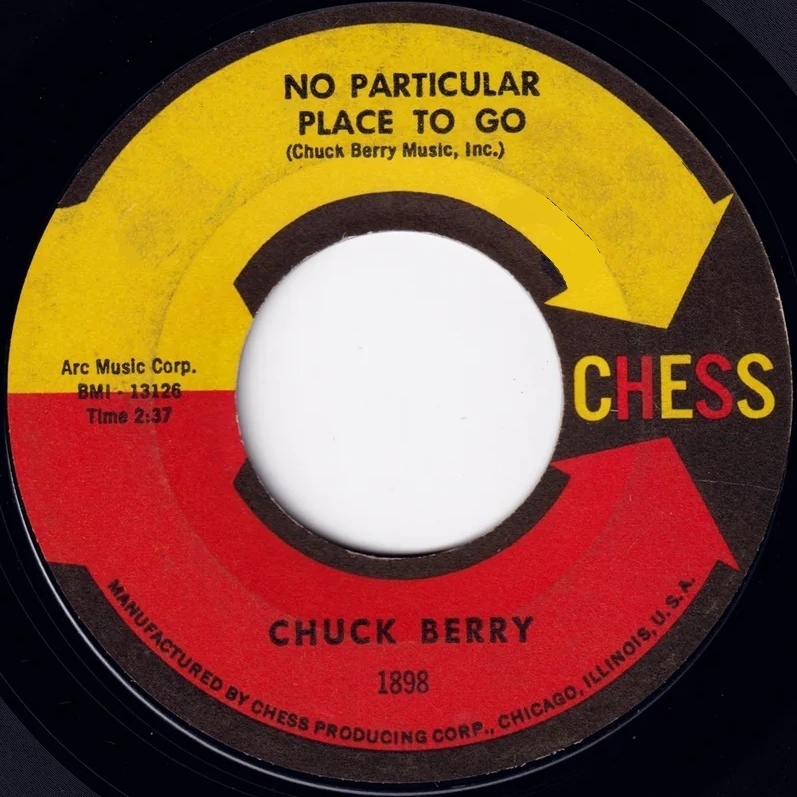 Berry, Chuck - No Particular Place to Go / You Two (SP) cover