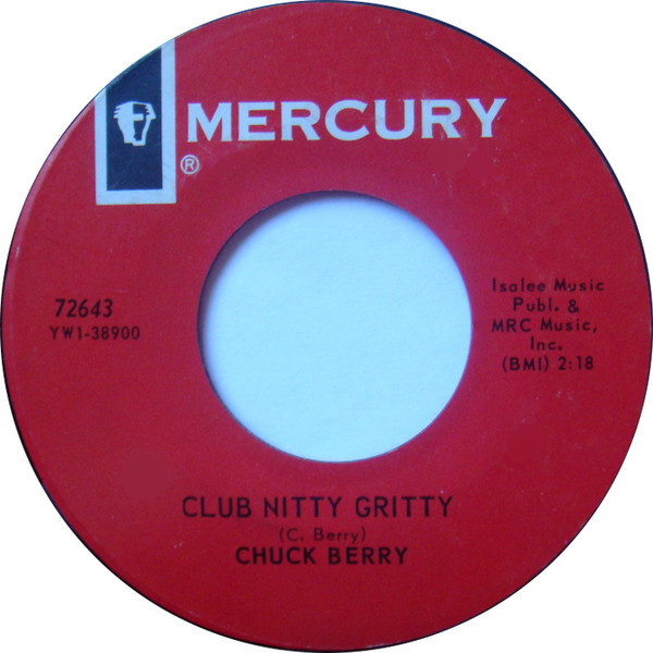 Berry, Chuck - Club Nitty Gritty / Laugh and Cry  (SP) cover