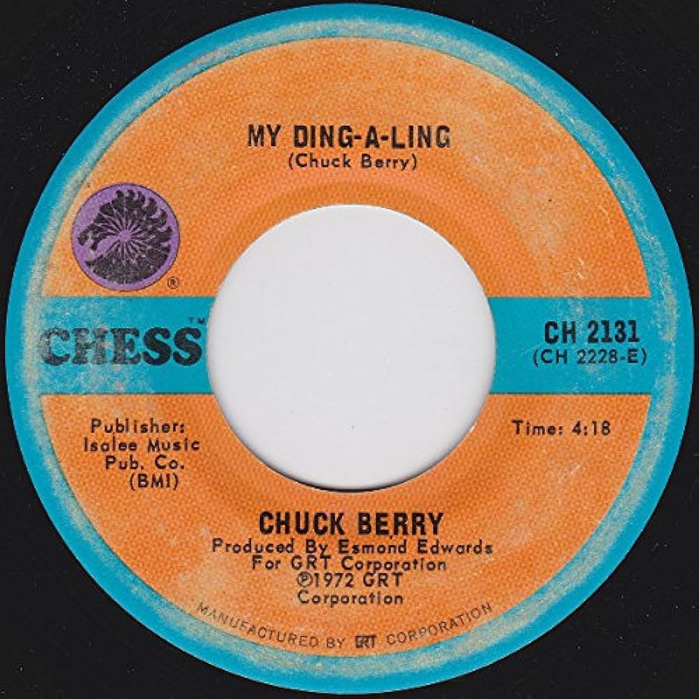 Berry, Chuck - My Ding-A-Ling / Johnny B. Goode (SP) cover