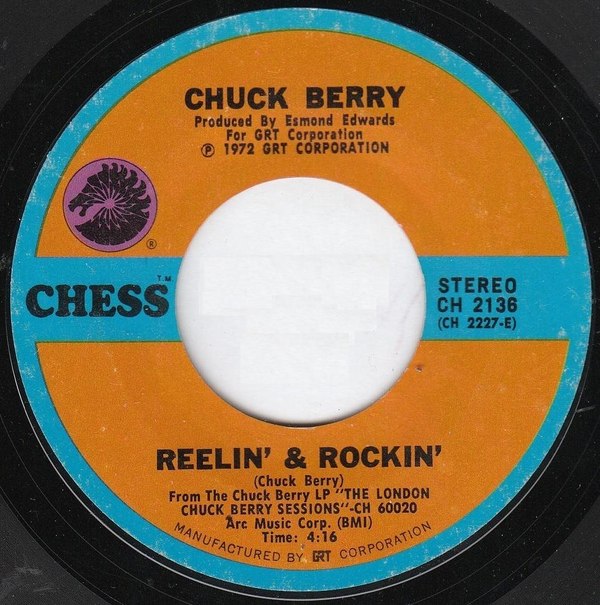 Berry, Chuck - Reelin' and Rockin' (Live) / Let's Boogie (SP) cover