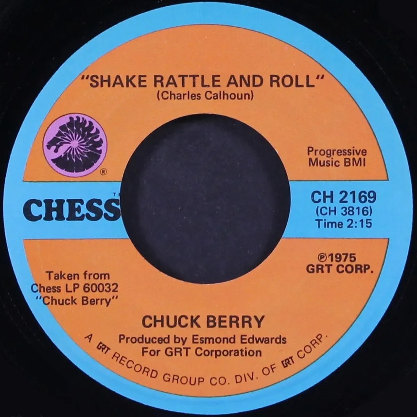 Berry, Chuck - Shake Rattle and Roll / Baby What You Want Me to Do (SP) cover
