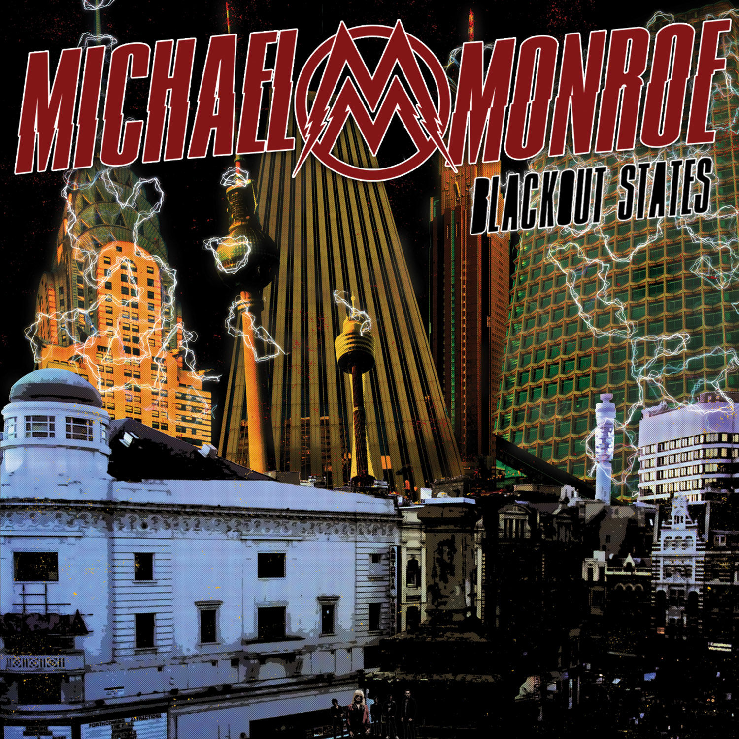 Monroe, Michael - Blackout States cover