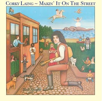 Laing, Corky - Makin' It on the Street cover