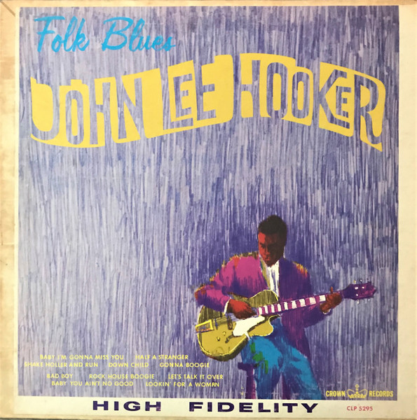 Hooker, John Lee - Folk Blues cover