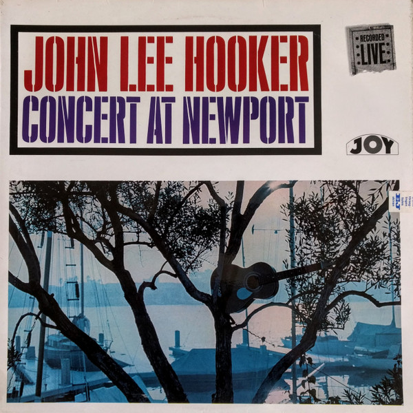 Hooker, John Lee - Concert at Newport cover