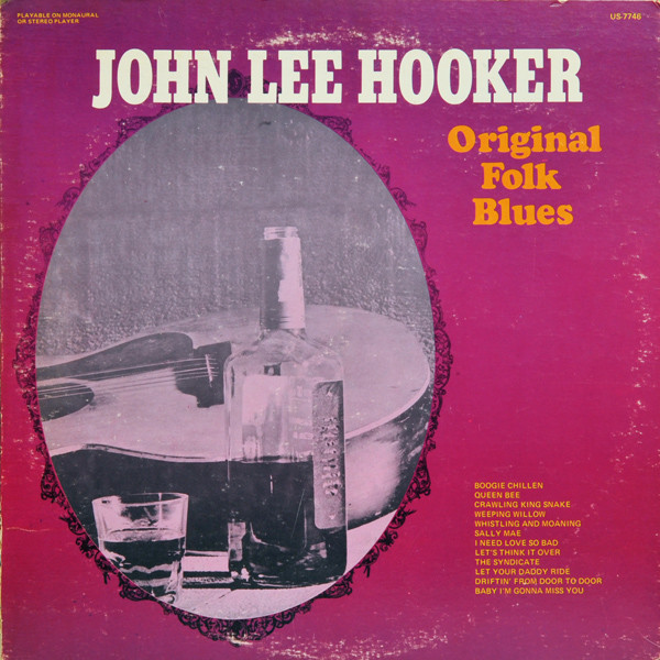 Hooker, John Lee - Original Folk Blues cover