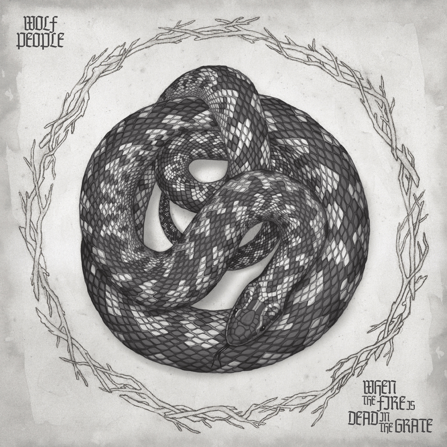 Wolf People - When The Fire Is Dead In The Grate (12'' Single) cover