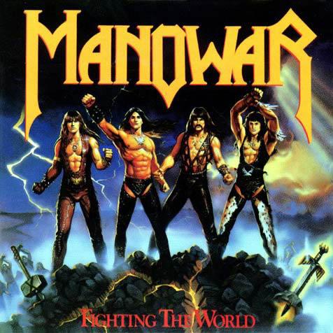 Manowar - Fighting the World cover
