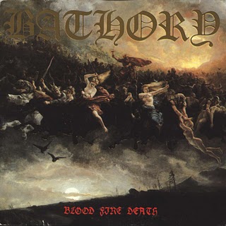 Bathory - Blood Fire Death cover